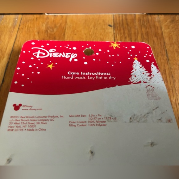 Disney Christmas 2PK Oversized Mini Mitts - Picture 5 of 5